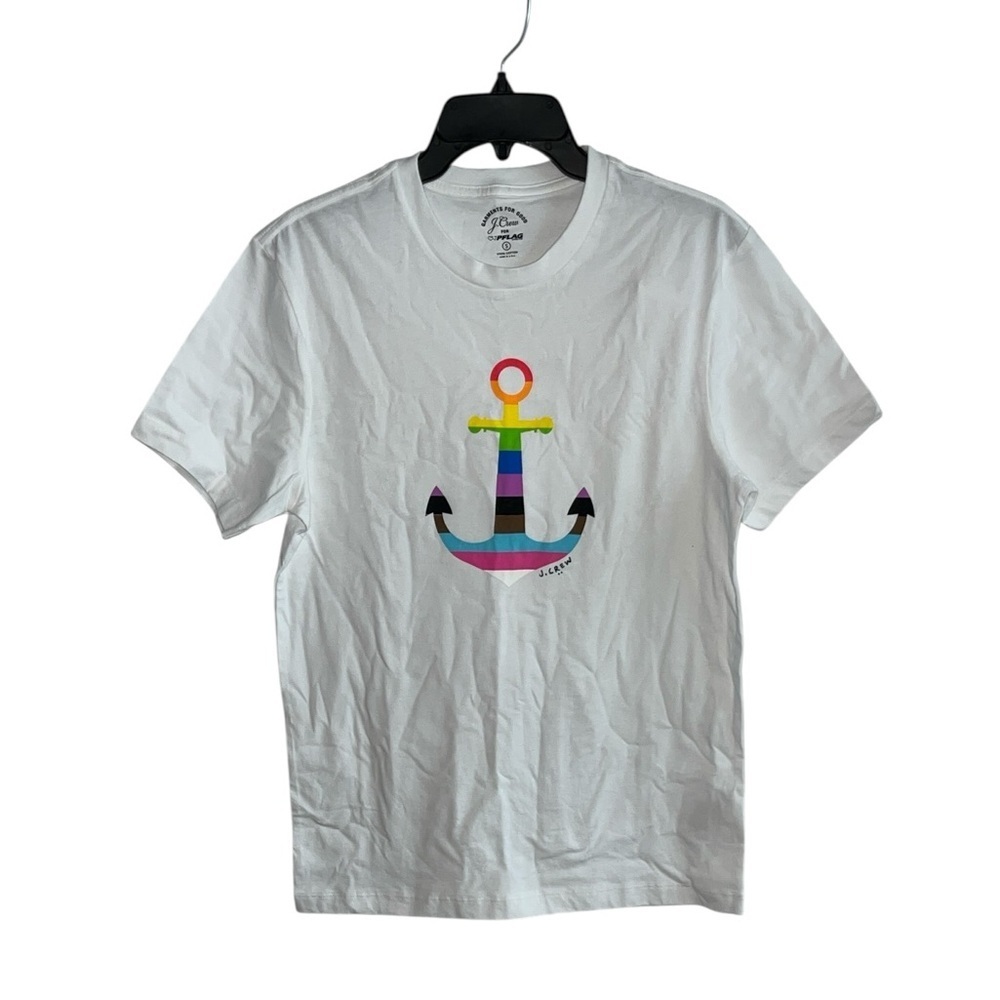 J. Crew PFLAG anchor graphic tee size S NWT - Picture 2 of 7